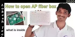 How to open AP fiber box By Lokesh Tech